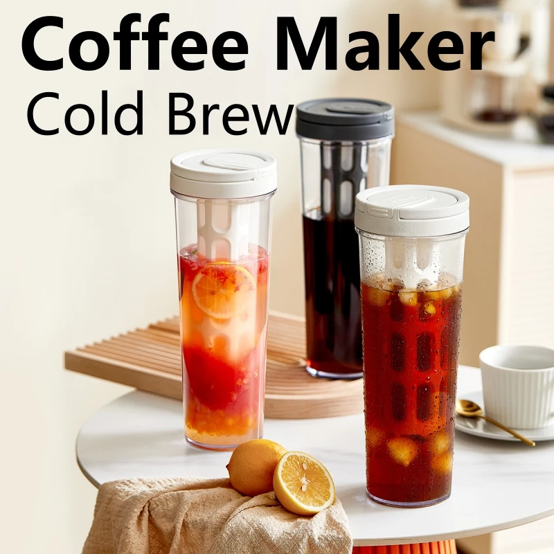Cold Brew Jar - 1L Ręczny ekspres do kawy na