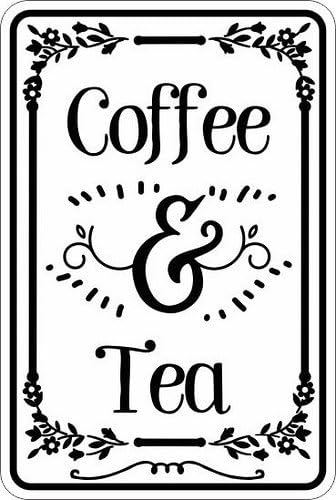 Coffee Tea Jokes - Kawa i Herbata 8x12 śmieszny żart