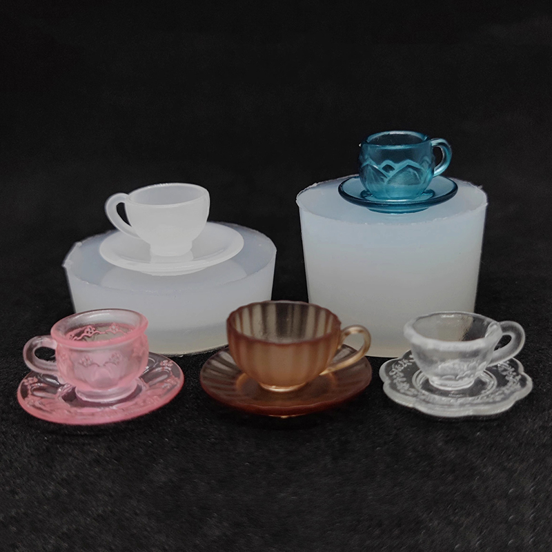 Mug Tea Coffee - 1 Zestaw Miniaturowych Form Silikonowych do
