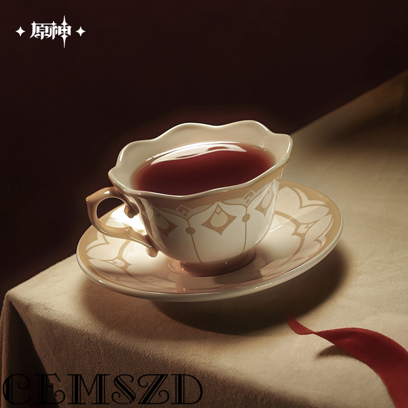 Mug Tea Coffee - Oryginalny zestaw filiżanki i spodka do