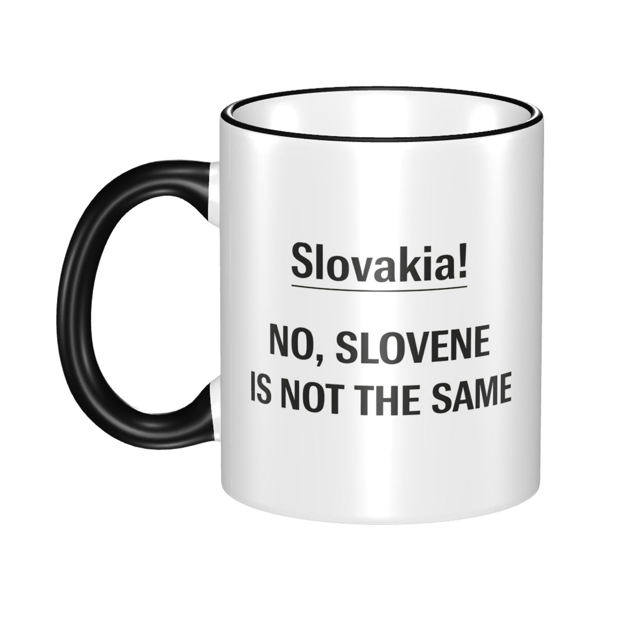 Coffee Tea Jokes - Zabawny żart geograficzny Słowacja kontra Słowenia