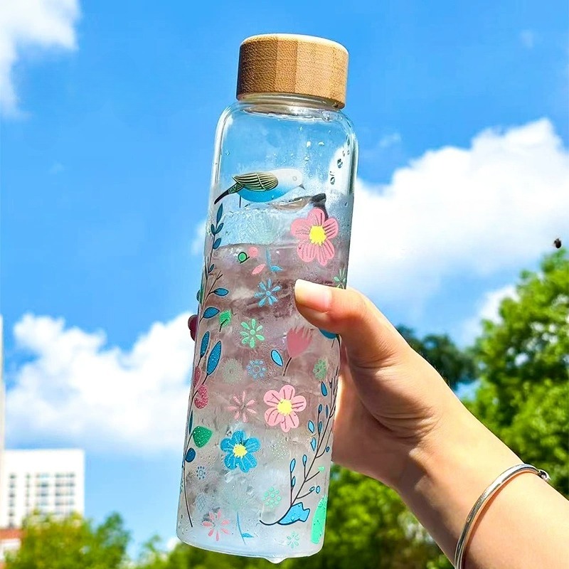 Cold Brew Jar - Szklanka zmieniająca kolor pod wpływem temperatury,