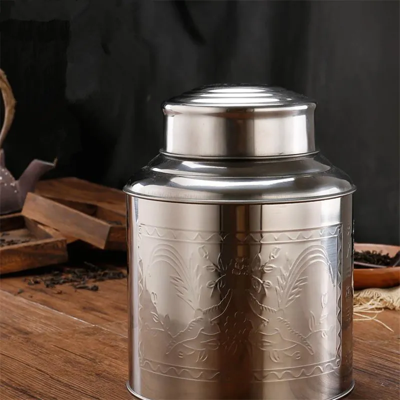 Duży pojemnik na herbatę ze st – Tea Coffee Sugar Container recenzja i cena