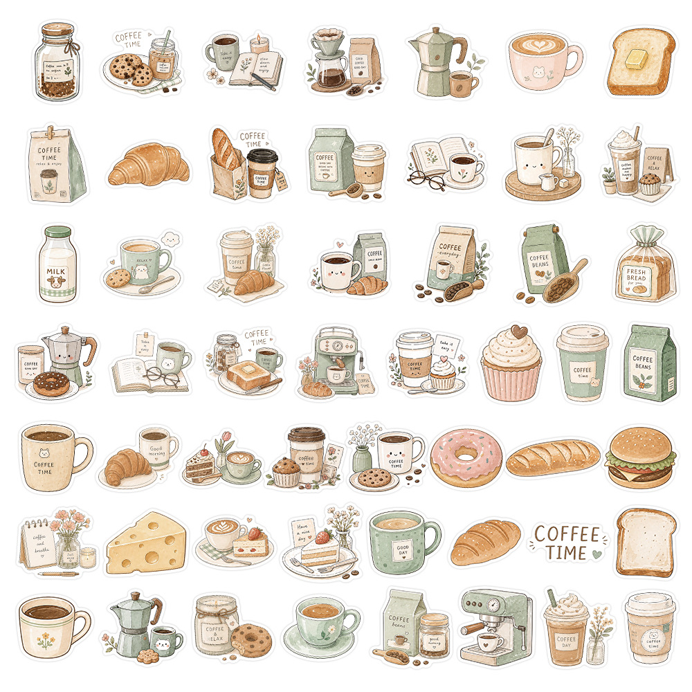 50-100 szt. Naklejki Czas na K – Coffee Tea Journal recenzja i cena