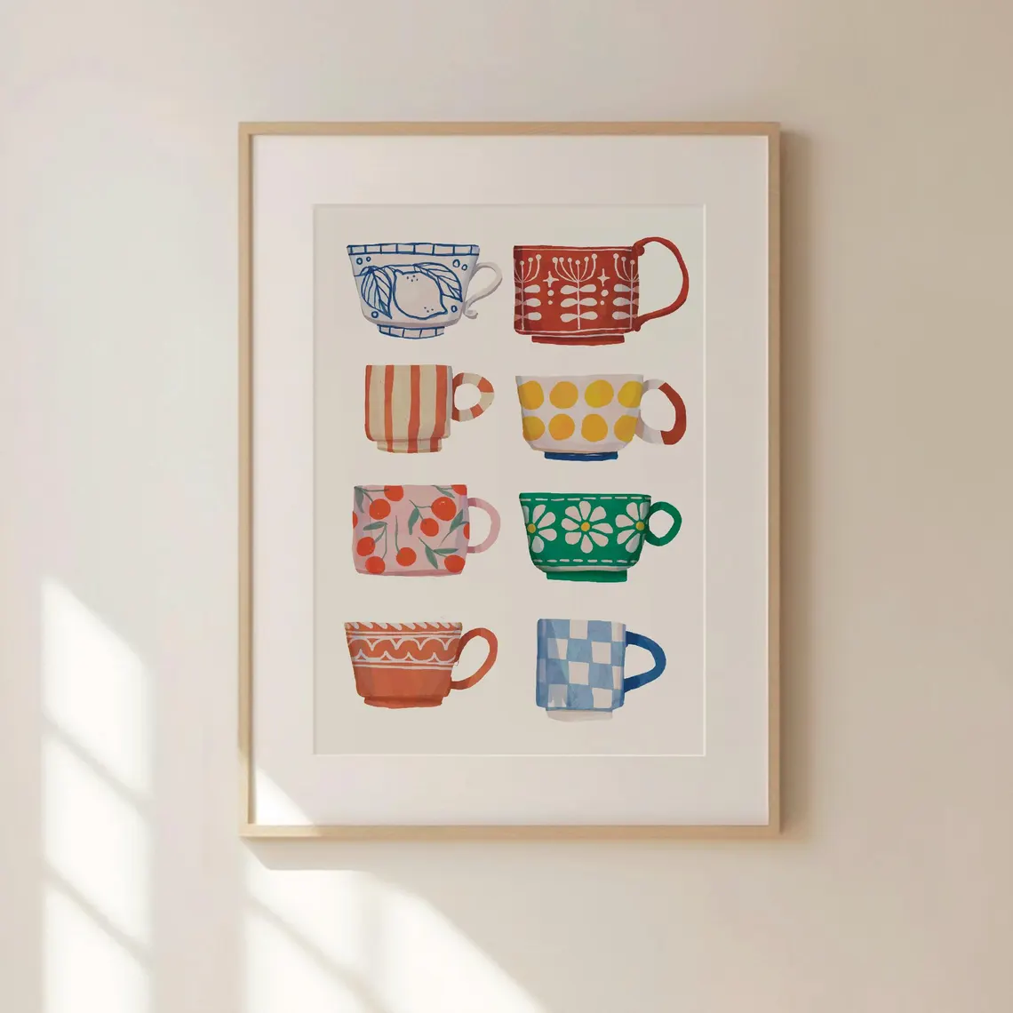 Wzór z filiżanką herbaty, Plak – Mug Tea Coffee recenzja i cena