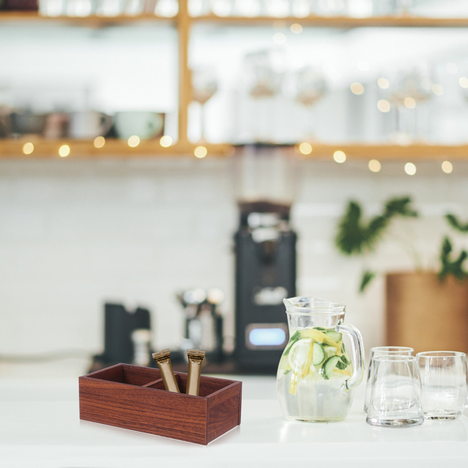 Pudełko na herbatę z litego dr – Tea Coffee Sugar Container recenzja i cena