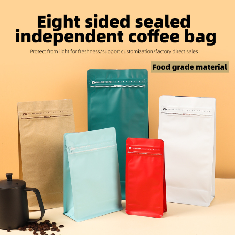 Aluminiowe torebki stojące z f – Coffee Tea Bags recenzja i cena