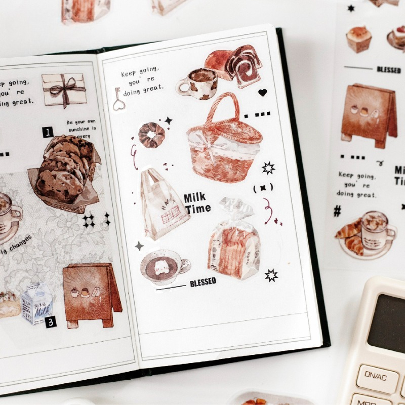 Naklejki PET w stylu vintage:  – Coffee Tea Journal recenzja i cena
