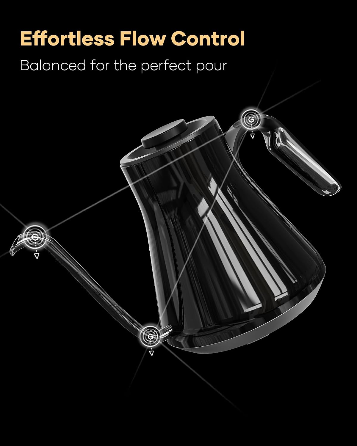 Czajnik elektryczny z wężowym  – Coffee Tea Brew recenzja i cena