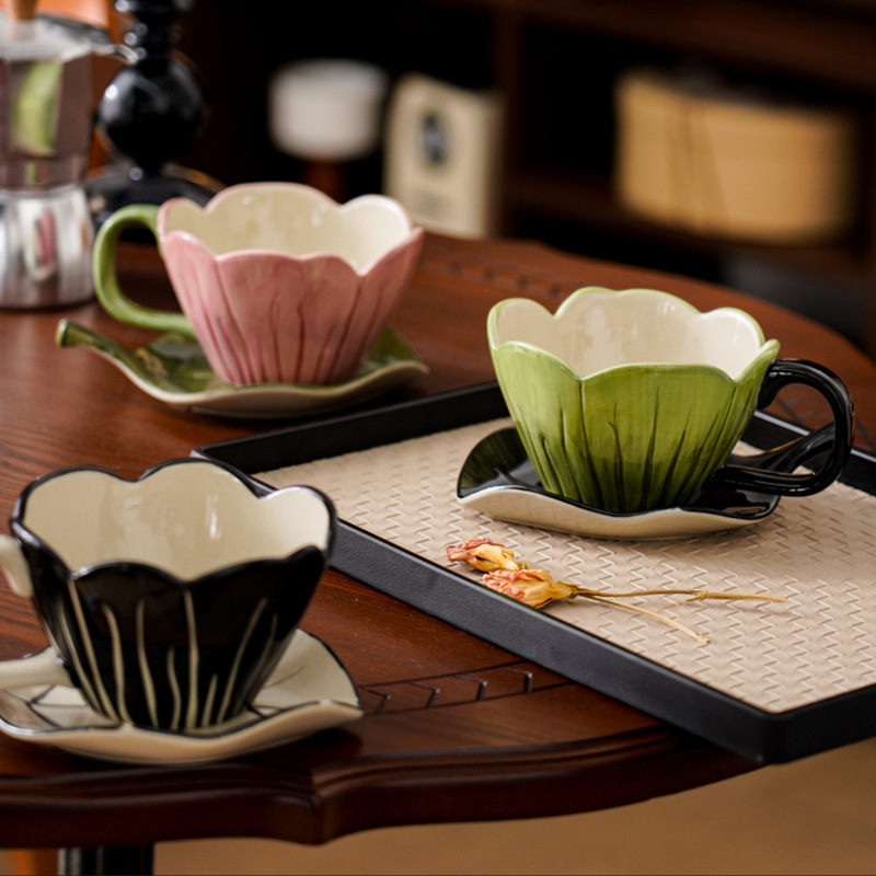 Nieregularny ręcznie malowany  – Mug Tea Coffee recenzja i cena