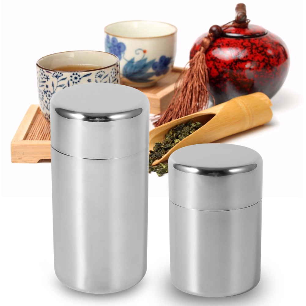 Puszki liść herbaty ze stali n – Tea Coffee Sugar Container recenzja i cena