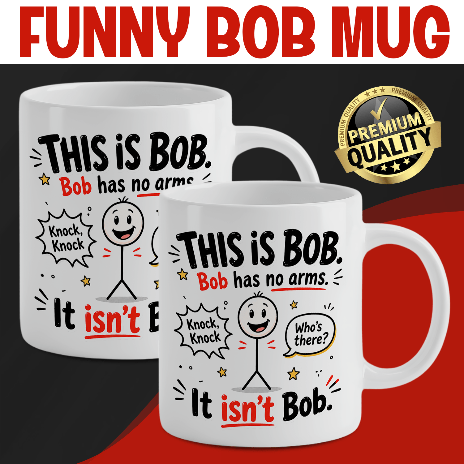 Zabawny biały ceramiczny kubek – Coffee Tea Jokes recenzja i cena