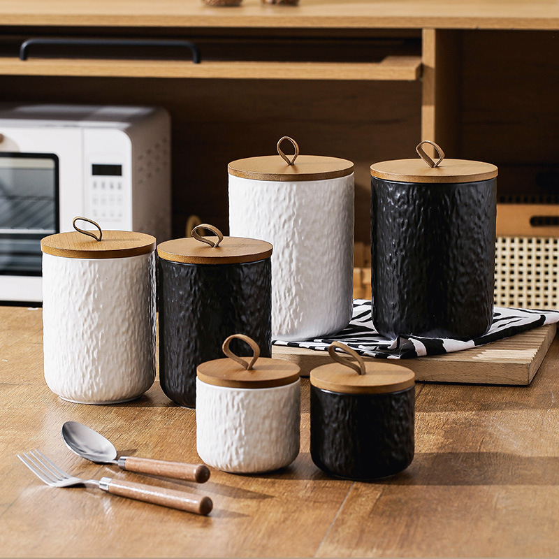 Ceramiczny pojemnik do przecho – Tea Coffee Sugar Container recenzja i cena