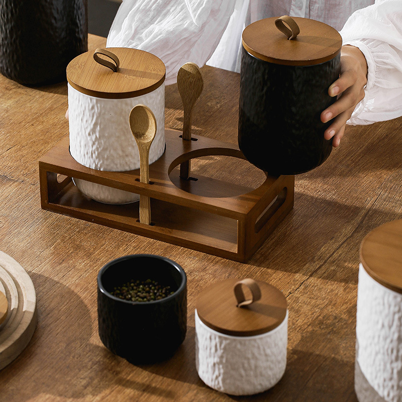 Ceramiczny pojemnik do przecho – Tea Coffee Sugar Container recenzja i cena