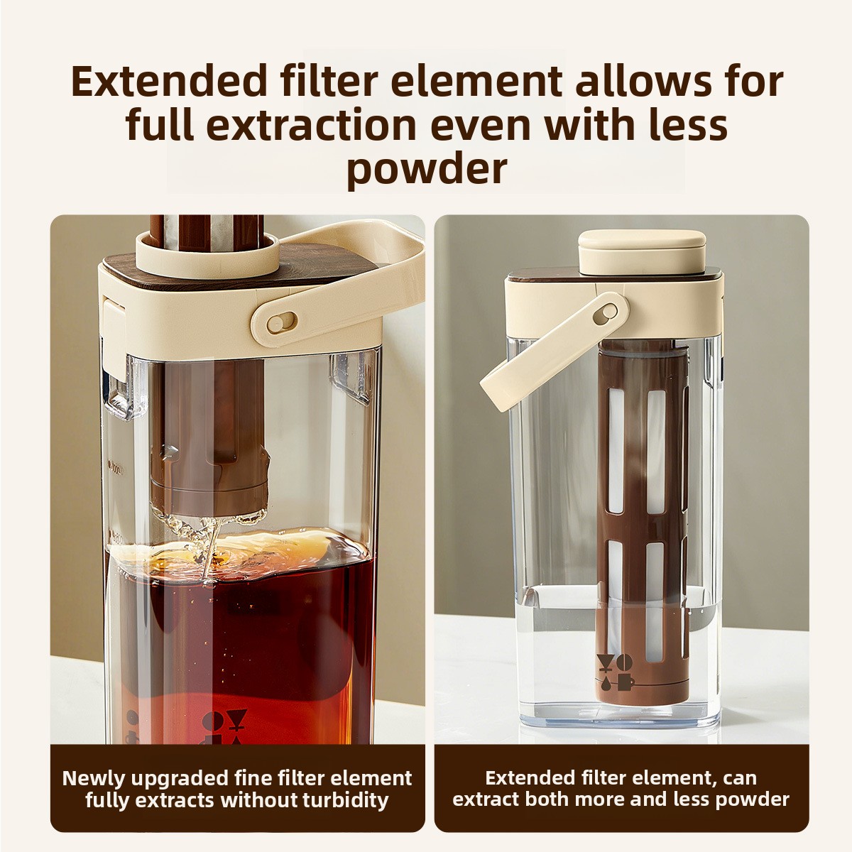 Duży dzbanek do cold brew, poj – Coffee Tea Brew recenzja i cena