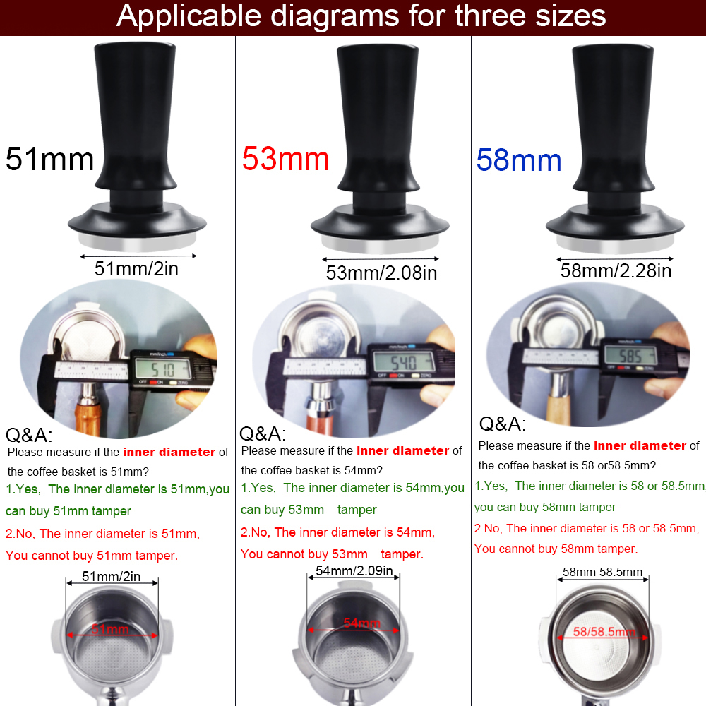 Tamper do espresso 51/53/58 mm – Coffee Tamper Leveler recenzja i cena