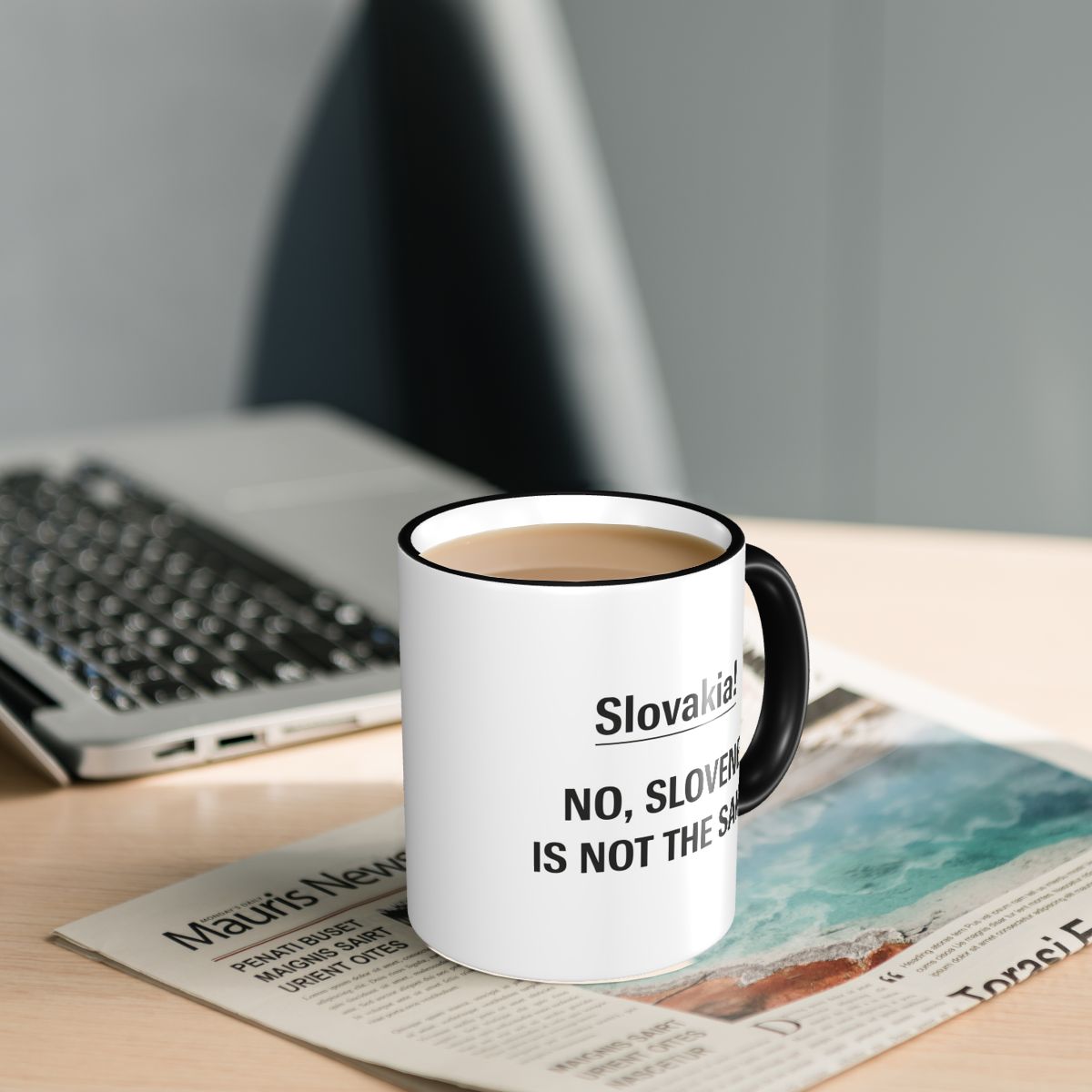 Zabawny żart geograficzny Słow – Coffee Tea Jokes recenzja i cena