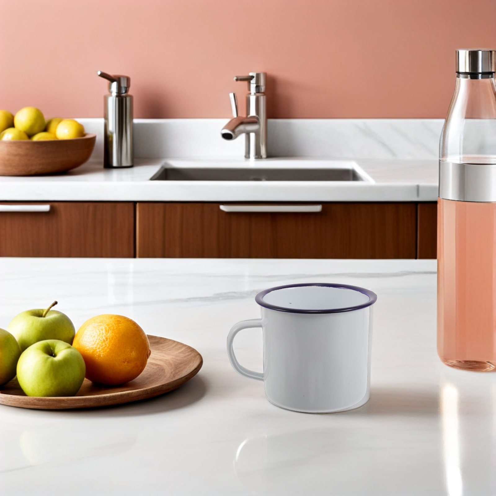 Zestaw 2 emaliowanych kubków,  – Mug Tea Coffee recenzja i cena