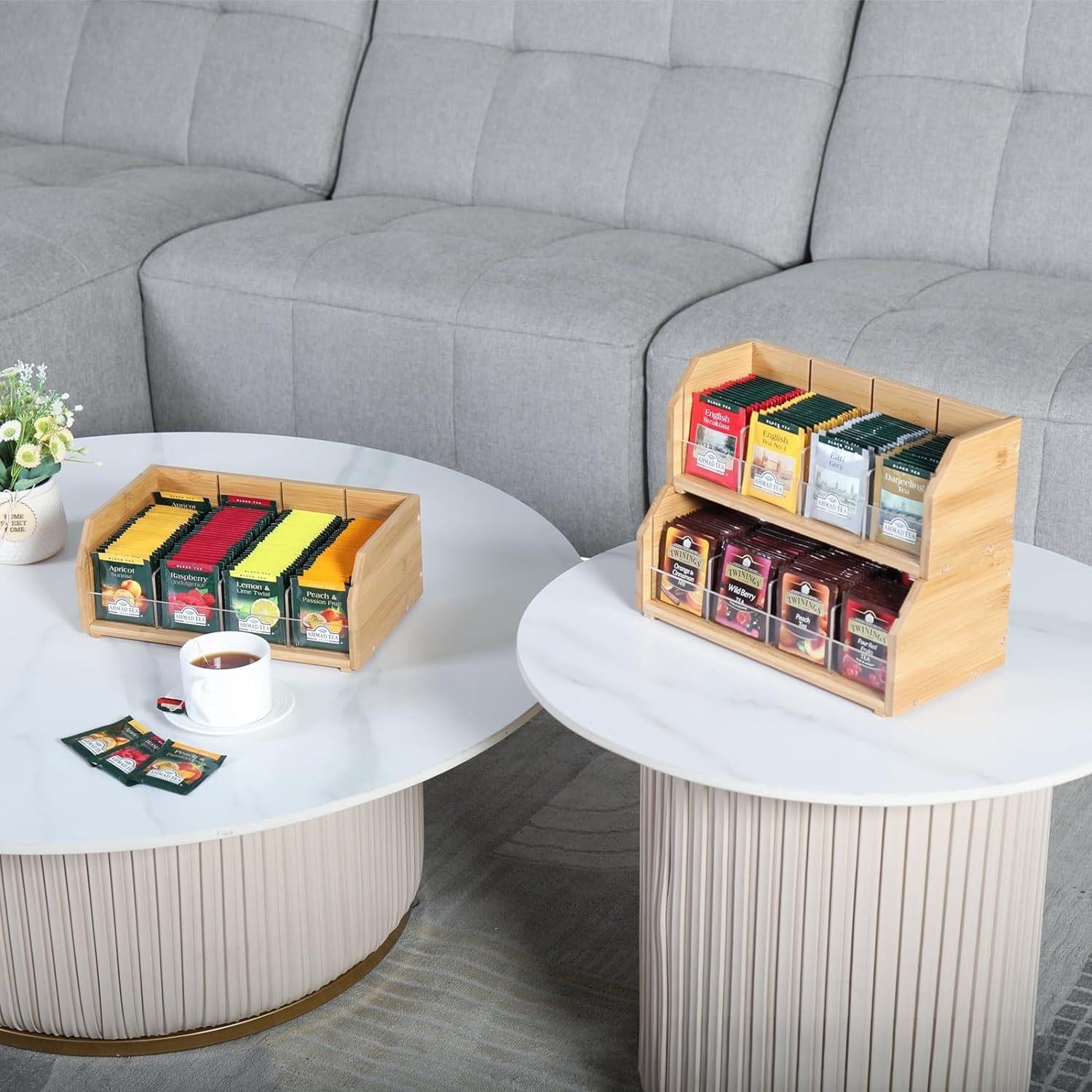 Pudełko na herbatę z bambusa,  – Coffee Tea Bags recenzja i cena