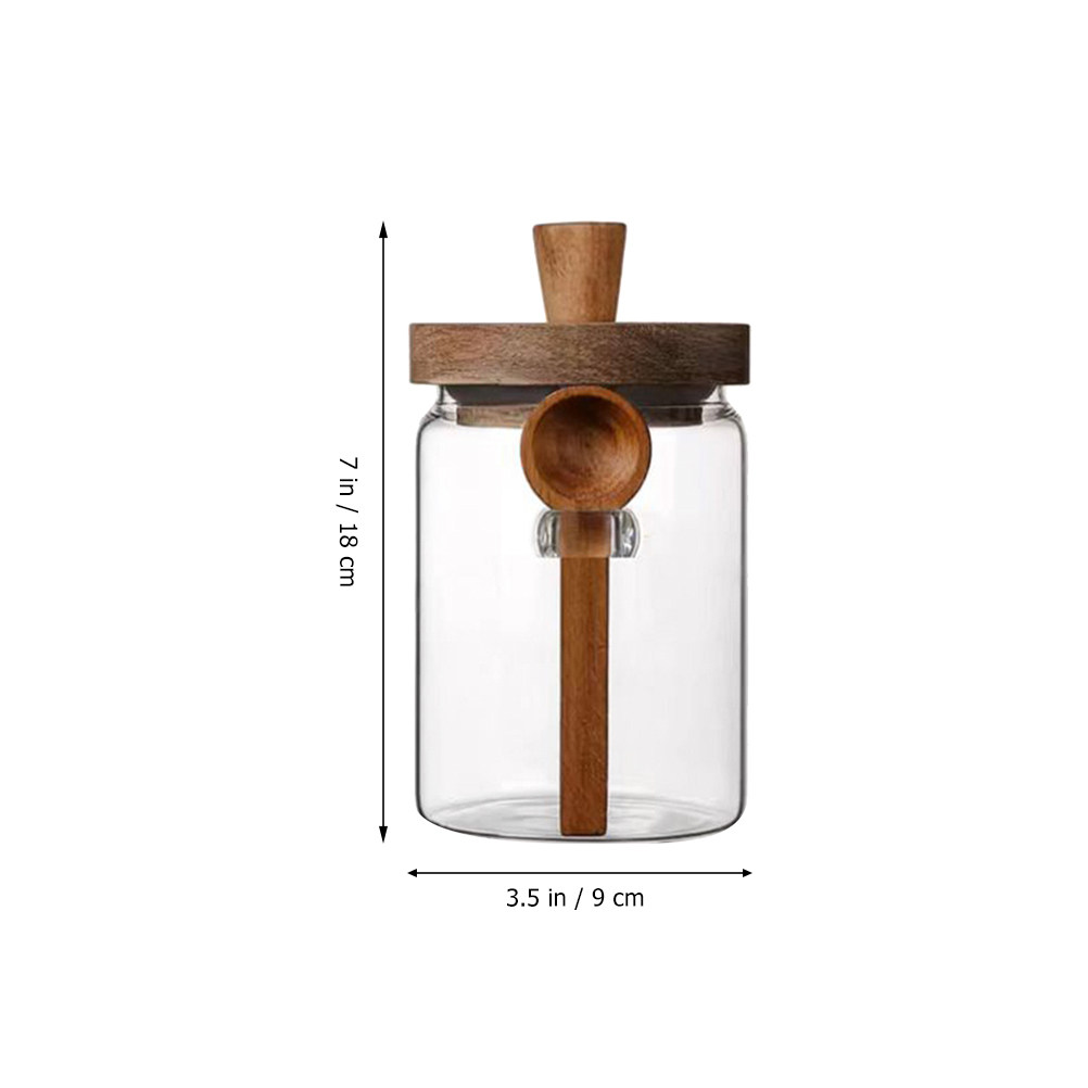 Szklany słoik do przechowywani – Tea Coffee Sugar Container recenzja i cena