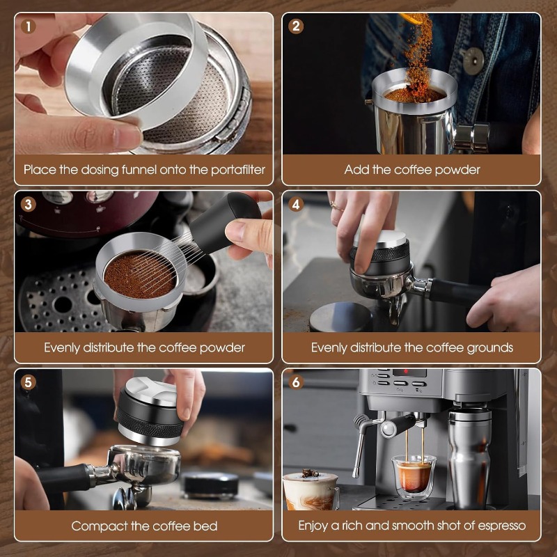 Zestaw do espresso 51/53/58mm, – Coffee Tamper Leveler recenzja i cena