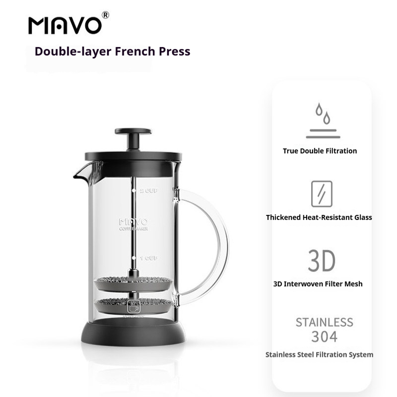 MAVO French Press do kawy z po – Coffee Tea Brew recenzja i cena