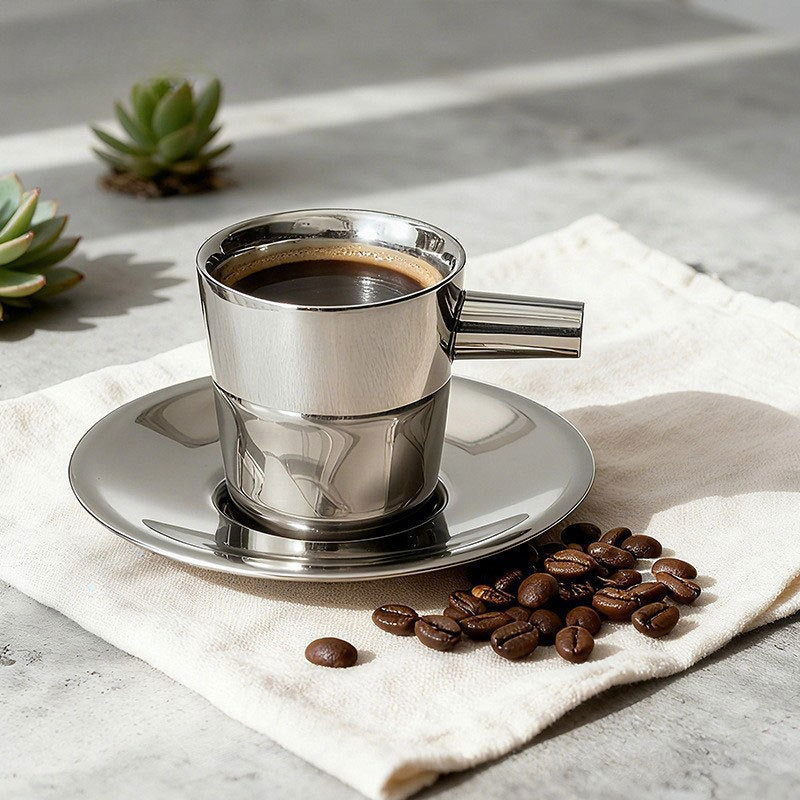 2 sztuki kubków do kawy ze sta – Mug Tea Coffee recenzja i cena
