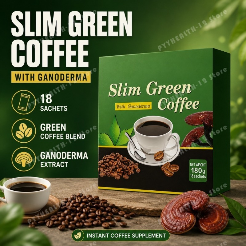 Slim Green Coffee Ganoderma Ek – Coffee Tea For Weight Loss recenzja i cena
