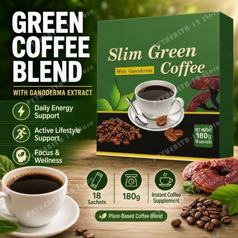 Slim Green Coffee Ganoderma Ek – Coffee Tea For Weight Loss recenzja i cena