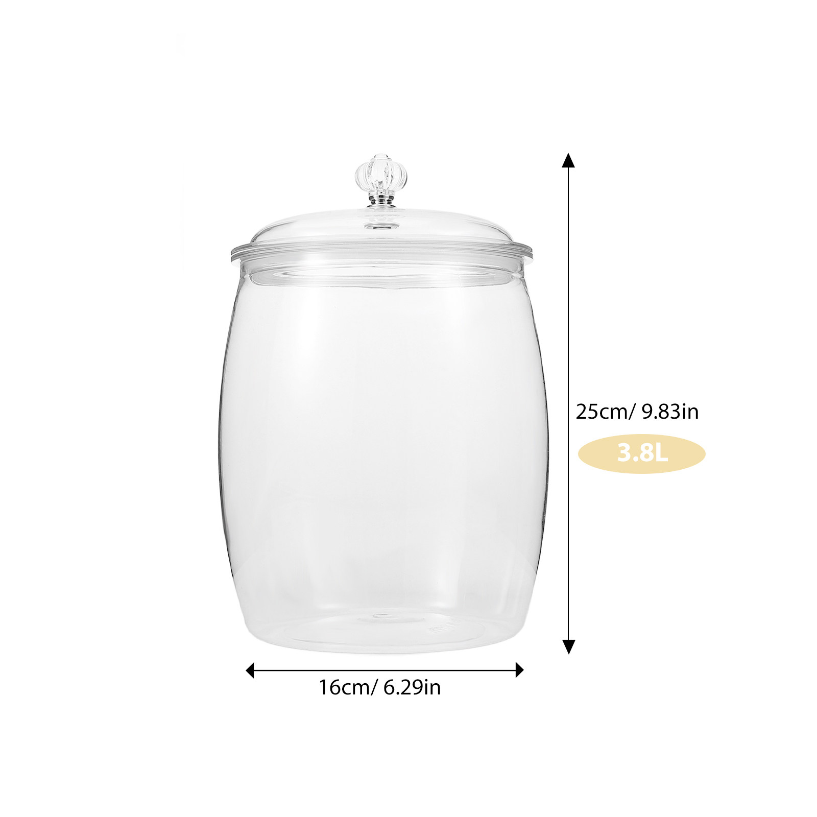 Plastikowy pojemnik do przecho – Tea Coffee Sugar Container recenzja i cena