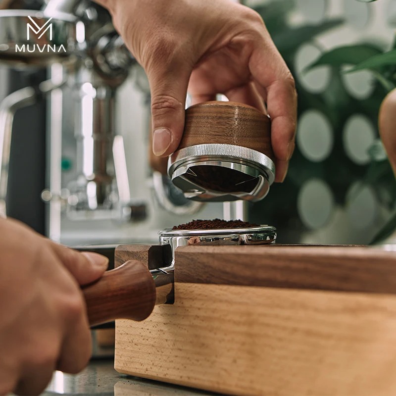 MUVNA Dystrybutor Kawy z Orzec – Coffee Tamper Leveler recenzja i cena