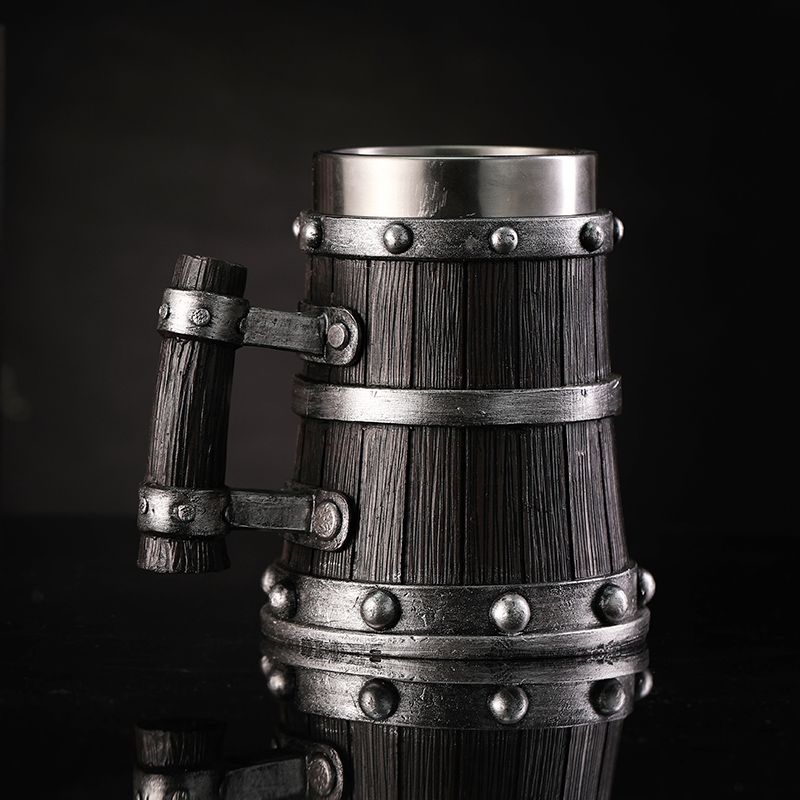 Kubek do piwa z żywicy i stali – Mug Tea Coffee recenzja i cena