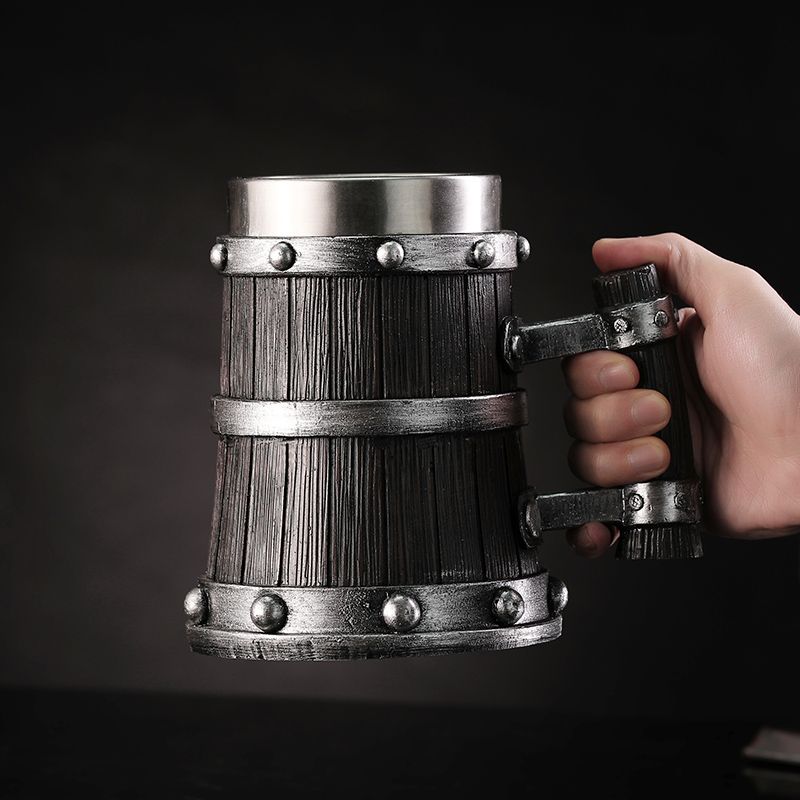 Kubek do piwa z żywicy i stali – Mug Tea Coffee recenzja i cena
