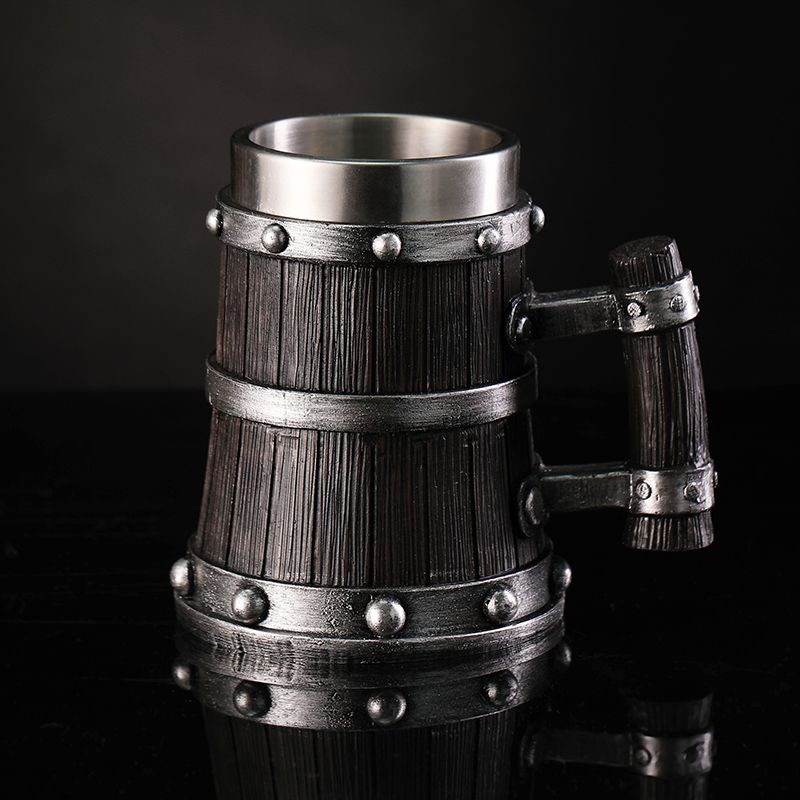 Kubek do piwa z żywicy i stali – Mug Tea Coffee recenzja i cena