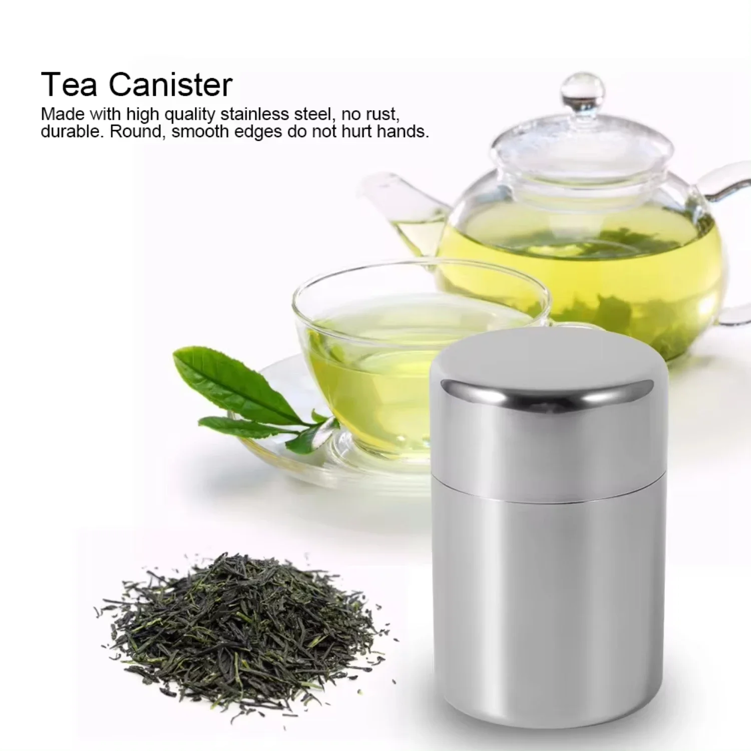 Pojemniki ze Stali Nierdzewnej – Tea Coffee Sugar Container recenzja i cena